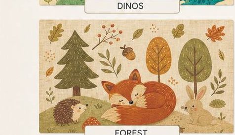 Alfombra Forest - Kids