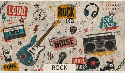 Alfombra Rock - Teens