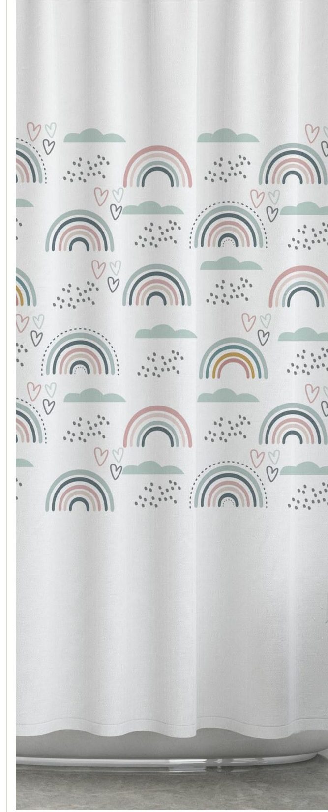 Cortina de baño Arcoiris - Colección Infantil