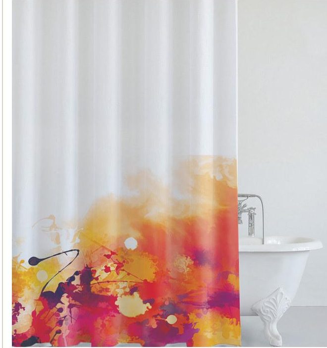 Cortina de baño Color - Colección ArtDeco