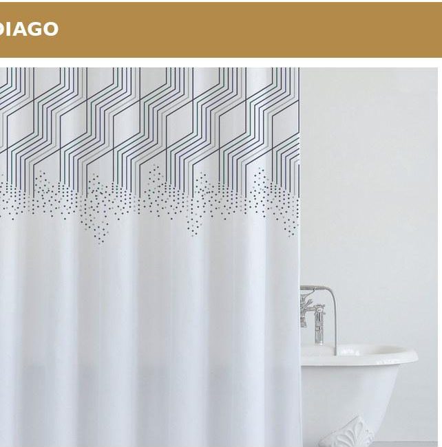 Cortina de baño Diago - Colección ArtDeco