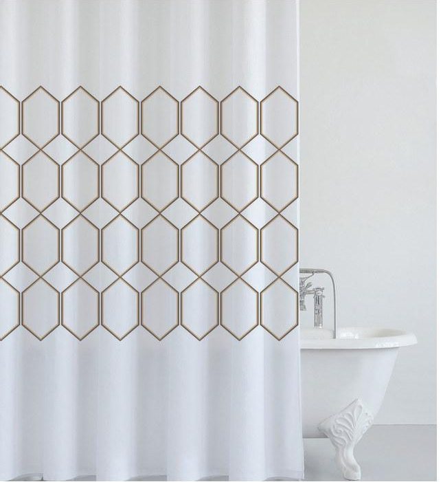 Cortina de baño Exagold - Colección ArtDeco
