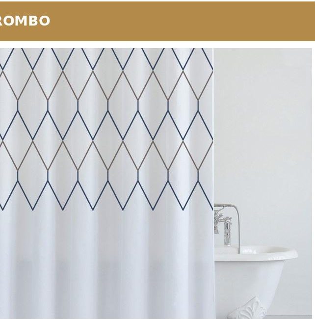 Cortina de baño Rombo - Colección ArtDeco