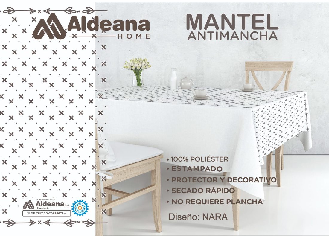 Mantel antimancha Nara - Diseño Nara